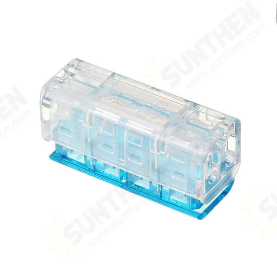 2Pin to 2Pin Wire Connector Two Way Series Fast Spring Terminal Block Electric Cable Connector