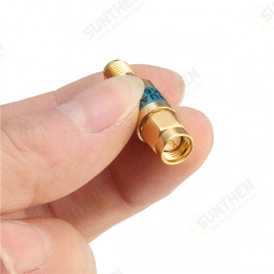 2W SMA-JK Male to Female RF Coaxial Attenuator 6GHz 50ohm 6dB Connectors