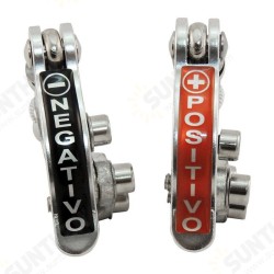 2pcs Pure Copper Auto Car Battery Terminal Disconnect Switch Link Universal Part 2pcs Pure Copper Auto Car Battery Terminal Disconnect Switch Link Universal Part
