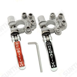 2pcs Pure Copper Auto Car Battery Terminal Disconnect Switch Link Universal Part 2pcs Pure Copper Auto Car Battery Terminal Disconnect Switch Link Universal Part