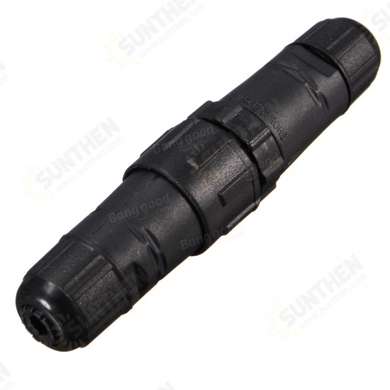 3 Pins 3P Waterproof Electric Plug Cable Wire Connector Socket 3 Pins 3P Waterproof Electric Plug Cable Wire Connector Socket