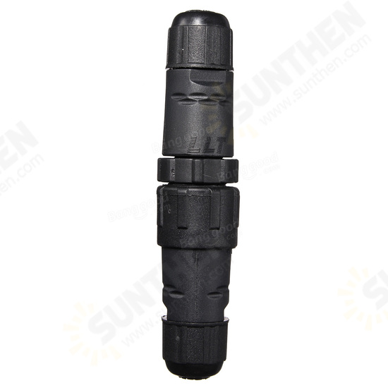 3 Pins 3P Waterproof Electric Plug Cable Wire Connector Socket 3 Pins 3P Waterproof Electric Plug Cable Wire Connector Socket
