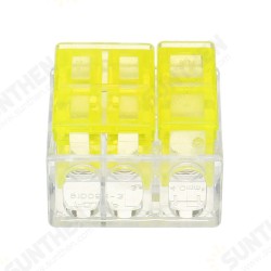 3Pin 1 Way Series Wire Connector Flame Retardant Terminal Block Electric Cable Terminal 3Pin 1 Way Series Wire Connector Flame Retardant Terminal Block Electric Cable Terminal