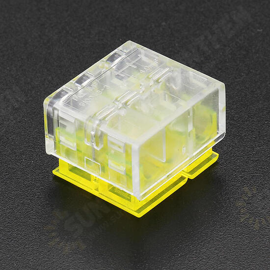 3Pin 1 Way Series Wire Connector Flame Retardant Terminal Block Electric Cable Terminal