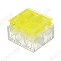 3Pin 1 Way Series Wire Connector Flame Retardant Terminal Block Electric Cable Terminal 3Pin 1 Way Series Wire Connector Flame Retardant Terminal Block Electric Cable Terminal