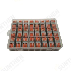 48Pcs Electrical Wiring Household 3PIN Docking Connector Electrical Connectors Wire Terminal Block Universal Electrical Wire Connector