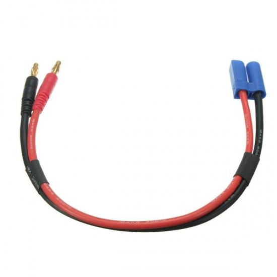 4mm Banana EC5 Plug Charging Cable Lithium Battery Charging Wire