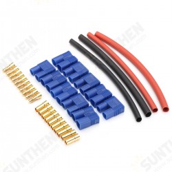 5 Pairs EC3 Connectors Lipo Battery Connector & Heat Shrink 5 Pairs EC3 Connectors Lipo Battery Connector & Heat Shrink