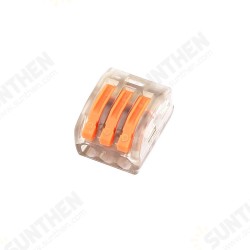 5Pc 2/3/4/5 Pins Transparent Spring Terminal Block Electric Cable Wire Connector 5Pc 2/3/4/5 Pins Transparent Spring Terminal Block Electric Cable Wire Connector