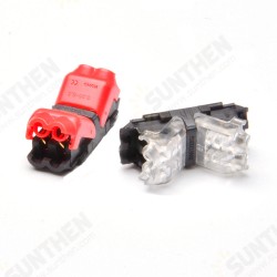 5Pcs 2 Pin Quick Splice Wire Terminals Crimp Connectors for 22-20AWG LED Strip Cable Crimping 5Pcs 2 Pin Quick Splice Wire Terminals Crimp Connectors for 22-20AWG LED Strip Cable Crimping