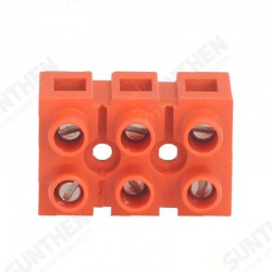 600V 36A H2519-3 3 Bits 6 Pin Terminal Block Base Type Screw-fixed Terminal 600V 36A H2519-3 3 Bits 6 Pin Terminal Block Base Type Screw-fixed Terminal