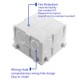 86x86mm Wall Plate Box Universal White Socket Switch Back Cassette 86x86mm Wall Plate Box Universal White Socket Switch Back Cassette