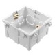 86x86mm Wall Plate Box Universal White Socket Switch Back Cassette 86x86mm Wall Plate Box Universal White Socket Switch Back Cassette