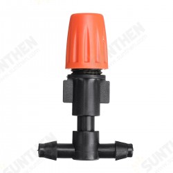 Adjustable Water Misting Cooling Irrigation System Kit Tubing Hose 5M/8M/10M/15M/20M/25M with Mist Nozzle Sprinkler