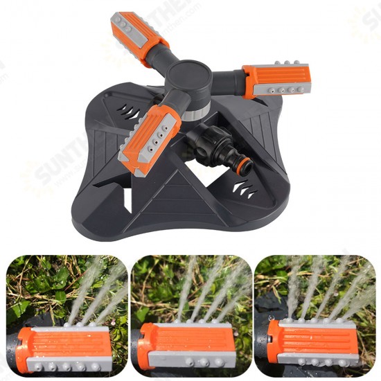 Adjustable Watering Sprinkler Gardon Irrigation Lawn Sprinkler Nozzle 360 Degree Rotation