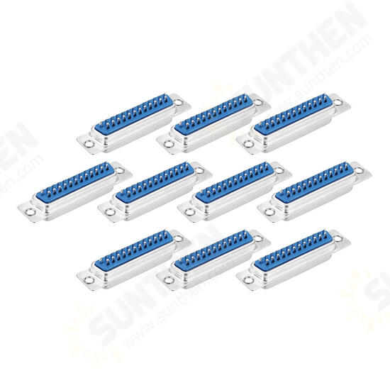 DB25 25pin 2 Row Serial Connector Parallel Port plug Female Port Socket Adapter Connector