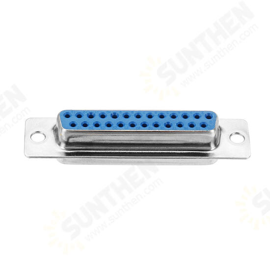 DB25 25pin 2 Row Serial Connector Parallel Port plug Female Port Socket Adapter Connector