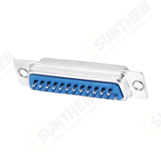 DB25 25pin 2 Row Serial Connector Parallel Port plug Female Port Socket Adapter Connector