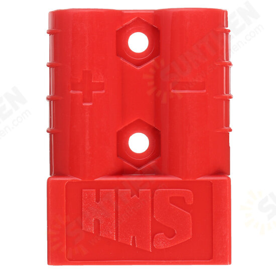 50A 8AWG Battery Quick Connector Plug Connect Terminal Disconnect Winch Trailer Red