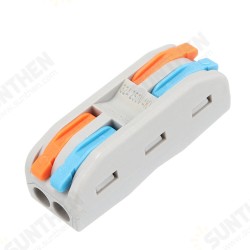 PCT-2 2Pin Colorful Docking Connector Electrical Connectors Wire Terminal Block Universal Electrical Wire Connector