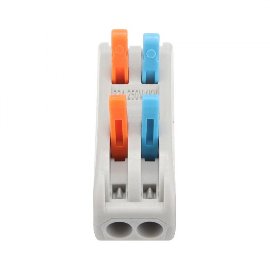 PCT-2 2Pin Colorful Docking Connector Electrical Connectors Wire Terminal Block Universal Electrical Wire Connector