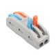 PCT-2 2Pin Colorful Docking Connector Electrical Connectors Wire Terminal Block Universal Electrical Wire Connector