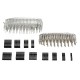 TC10 620pcs Wire Jumper Pin Header Connector Housing Kit For Dupont and Crimp Pins