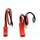 10 Pairs 2 Pins JST Male & Female Connectors Plug Cable Wire Line 110mm Red