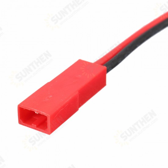 10 Pairs 2 Pins JST Male & Female Connectors Plug Cable Wire Line 110mm Red