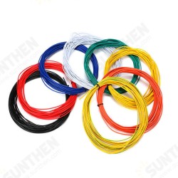 1007 Wire 10 Meters 18AWG 2.1mm PVC Electronic Cable Insulated LED Wire For DIY