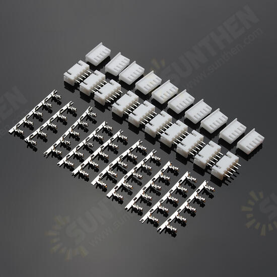 10sets of 4S 5Pin 2.54mm Lipo Balance Connector Plug Diy Housing Model Kit