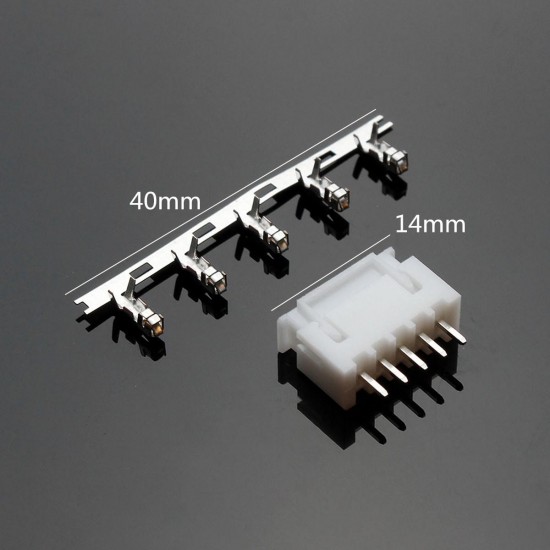 10sets of 4S 5Pin 2.54mm Lipo Balance Connector Plug Diy Housing Model Kit