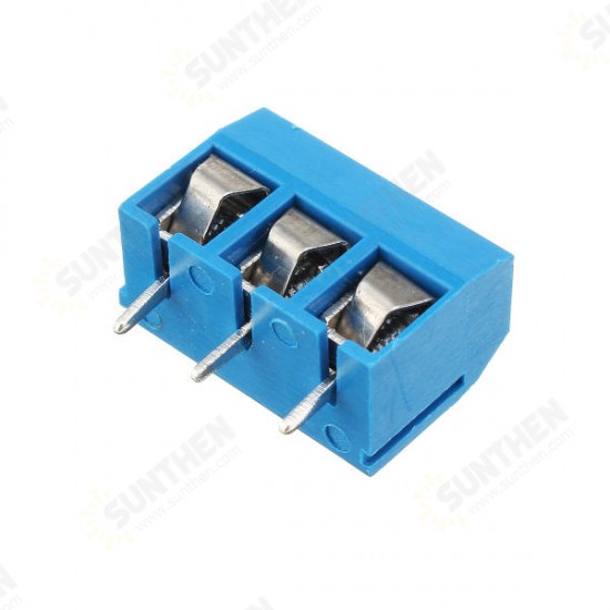 3 Pin 5.08mm Printed Circuit Board Connector Block Screw Terminals