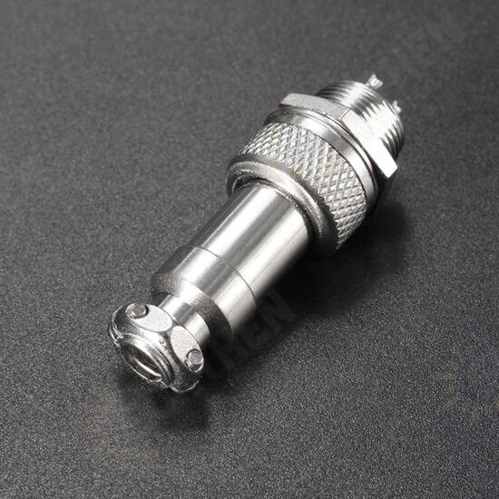 GX12 2Pin Aviation Plug Male/Female 12mm Wire Panel Connector Adapter