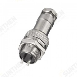 GX12 2Pin Aviation Plug Male/Female 12mm Wire Panel Connector Adapter