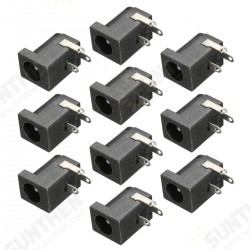 JS01 10pcs 5.5 x 2.1mm DC Power Supply Female Jack Socket