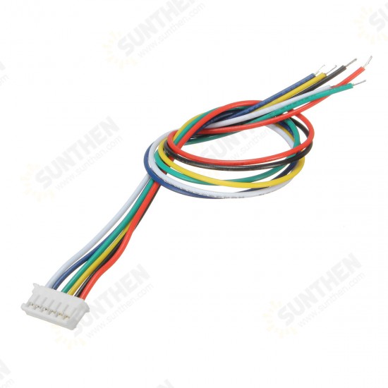 Mini Micro JST 1.5mm ZH 6-Pin Connector Plug and Wires Cables 15cm 10 Set