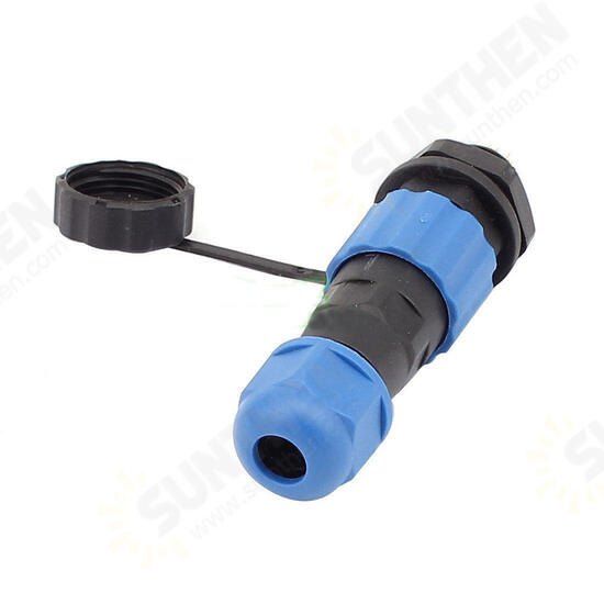 SD16 16mm 6 Pin Waterproof Cable Wire Docking Plastic Aviation Connector Plug IP68