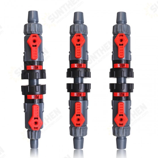 Fish Tank Aquarium Quick Release Hose Pipe Connector Water Flow Control Valve Connector Adapter