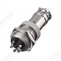 GX16 16mm 5 Pin Male & Female Diameter Wire Panel Connector Circular Connector