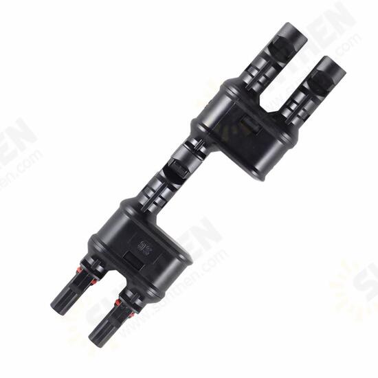 MC4T-A1 Solar PV MC4 Branch Connectors Solar Panel T/Y Branch Cable Splitter Coupler MFF FMM