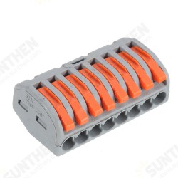 PCT-218 8Pin Universal Connectors Terminals Electric Cable Wire Connector Terminal Block Cable Terminals