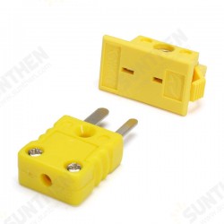 Panel Mount K-type Thermocouple Miniature Socket Plug Connector