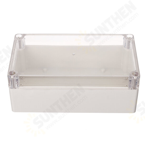 Plastic Waterproof Electronic Project Box Clear Cover Electronic Project Case 158*90*60mm