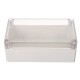 Plastic Waterproof Electronic Project Box Clear Cover Electronic Project Case 158*90*60mm