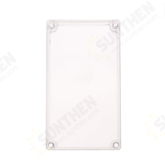 Plastic Waterproof Electronic Project Box Clear Cover Electronic Project Case 158*90*60mm