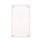 Plastic Waterproof Electronic Project Box Clear Cover Electronic Project Case 158*90*60mm