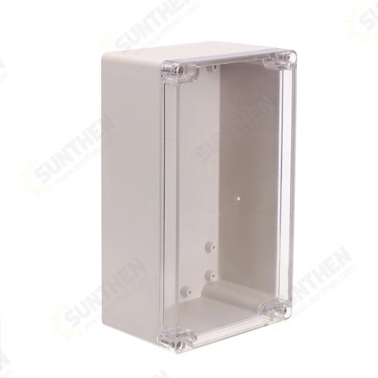 Plastic Waterproof Electronic Project Box Clear Cover Electronic Project Case 200*120*75mm