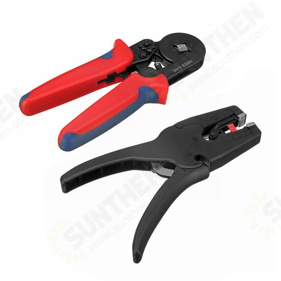 Professional Crimper Plier Wire Cutter Stripper 1200Pcs Electrical Crimp Terminals