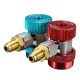 R134a AC Quick Connector Adapter Coupler with Low High HVAC